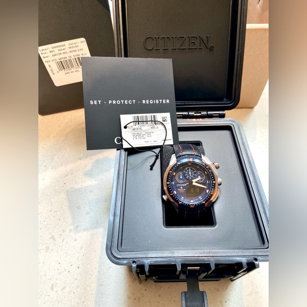 NWT NIB Citizen Promaster JW0139-05L Eco-Drive Men’s Watch